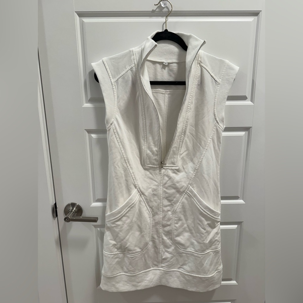 Women’s Half Zip Sweatshirt Dress With Pockets Size XS - Picture 5 of 6